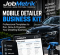 JobMetrik Mobile Detailer Business Kit with professional templates and digital tools